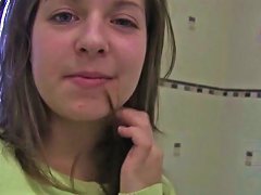 Teen Girl Takes Video For Friend