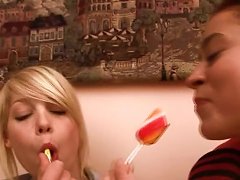Horny Teens From Estonian And Lollipops